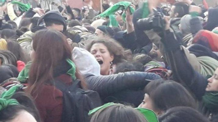 Video- los festejos por la aprobacioacuten de la legalizacioacuten del aborto
