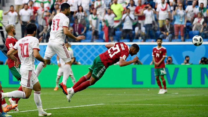 Iraacuten se lo ganoacute en la uacuteltima jugada a Marruecos