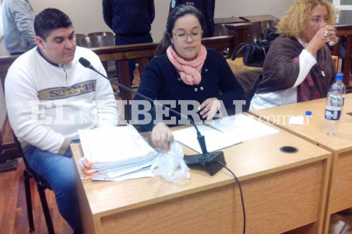 El acusado al momento de escuchar el veredicto