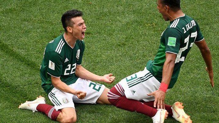 Video Alemania el campeoacuten del mundo cayoacute ante Meacutexico por 1 a 0