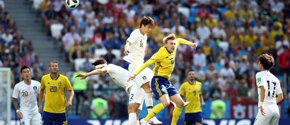 Video  Suecia vencioacute por 1 a 0 a Corea del Sur