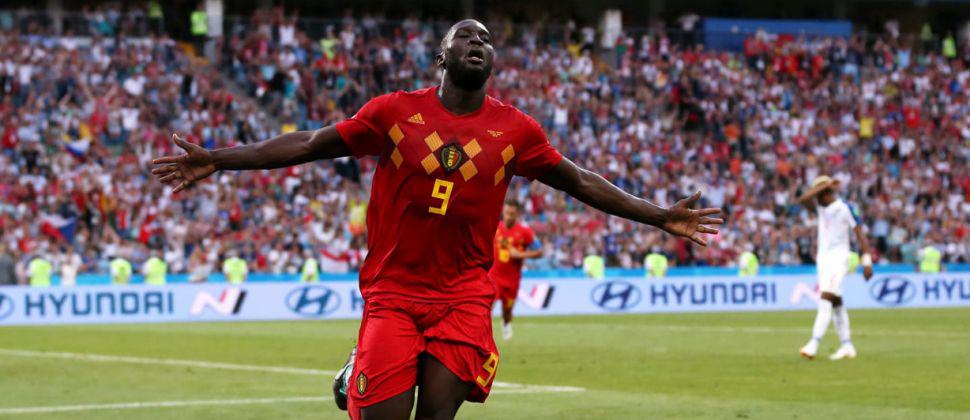 Video  Beacutelgica goleoacute a la debutante Panamaacute