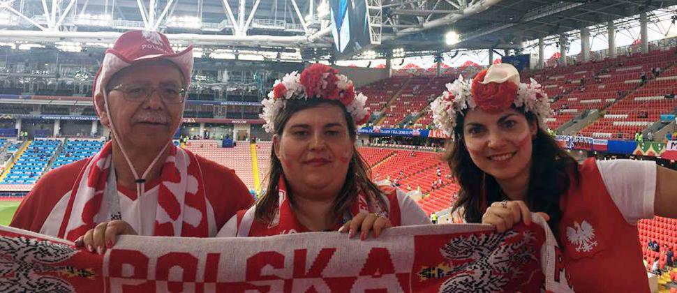 Dorota Gapinsky visitó Santiago del Estero en un par de oportunidades y nos envió esta imagen desde el estadio