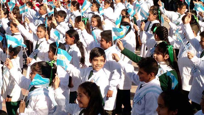 Emotivo homenaje a Manuel Belgrano en Loreto