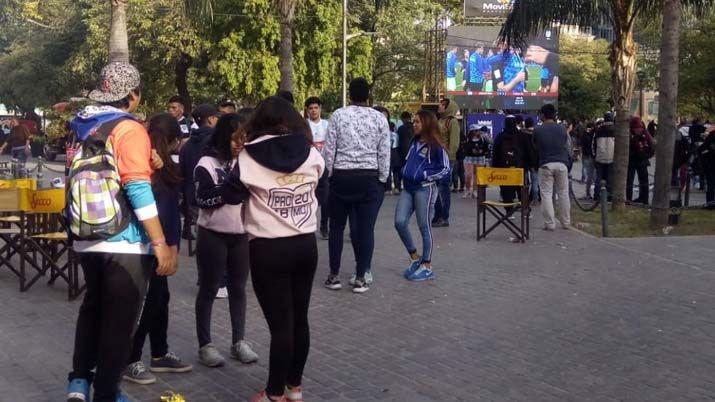 VIDEO Asiacute vivieron los santiaguentildeos la derrota de Argentina