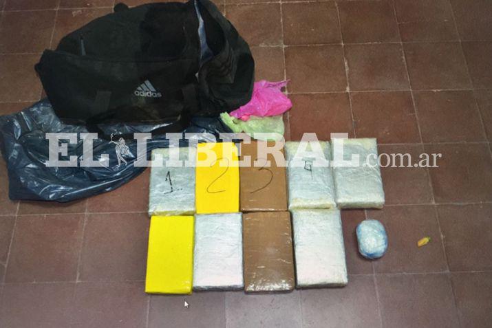La droga fue secuestrada a disposición de la Justicia Federal de Santiago del Estero