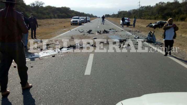 Un joven de 23 antildeos perdioacute la vida tras un choque frontal
