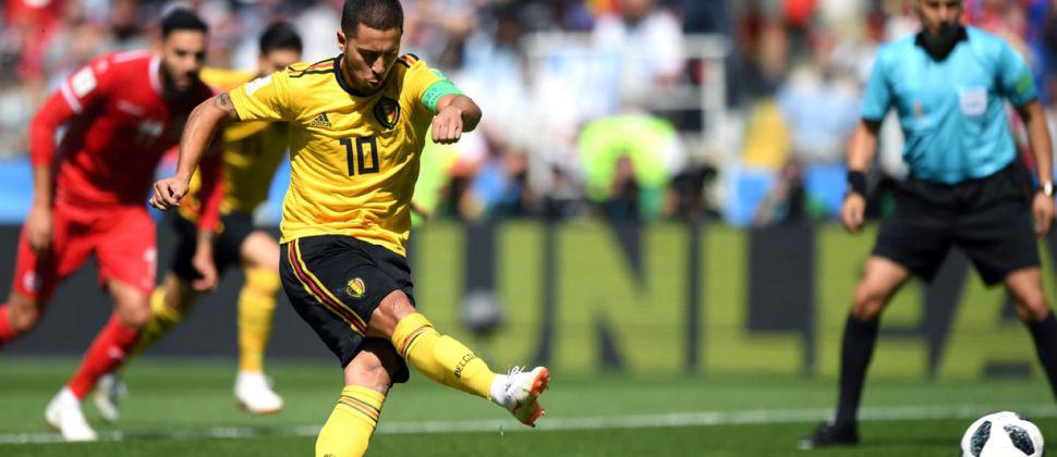 Video  Beacutelgica se clasificoacute al golear a Tuacutenez por 5 a 2