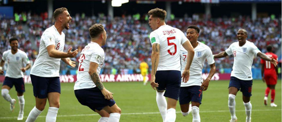 Video Inglaterra goleoacute 6 a 1 a Panamaacute y se metioacute en los octavos