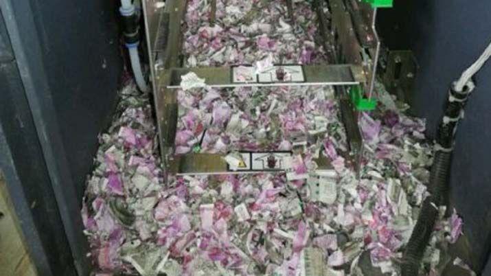 Ratas destruyeron todos los billetes de un cajero automaacutetico