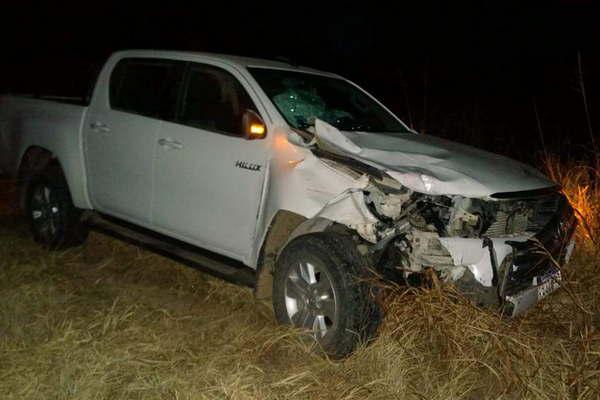 Un menor de 13 antildeos manejaba una moto y murioacute al chocar con una camioneta