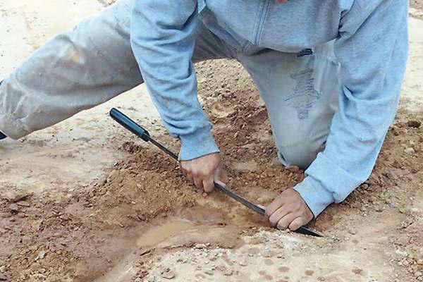Sorpresa en Campo Gallo por el hallazgo de dos corazas fosilizadas