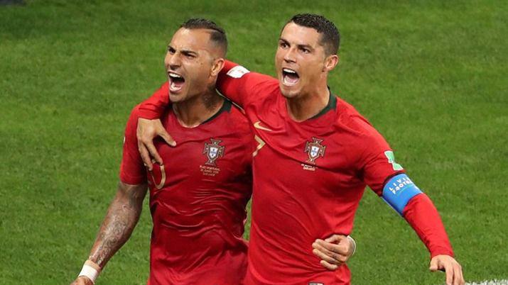 Portugal igualoacute 1 a 1 con Iraacuten y pasoacute de ronda