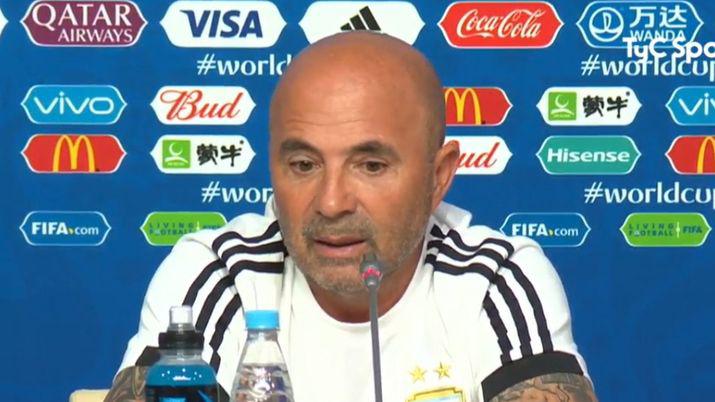 Sampaoli- Pareciacutea que estaacutebamos jugando en Argentina