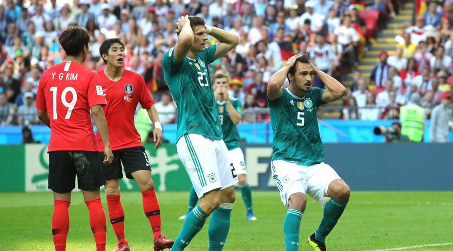 Video  Histoacuterico- Alemania cayoacute 2 a 0 con Corea y quedoacute eliminado