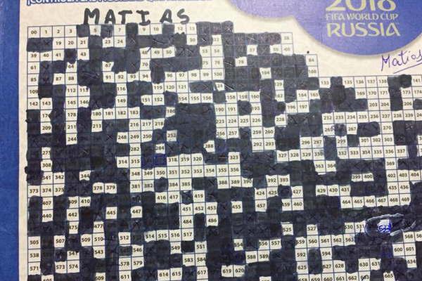 Ayudemos a Mati a completar el aacutelbum