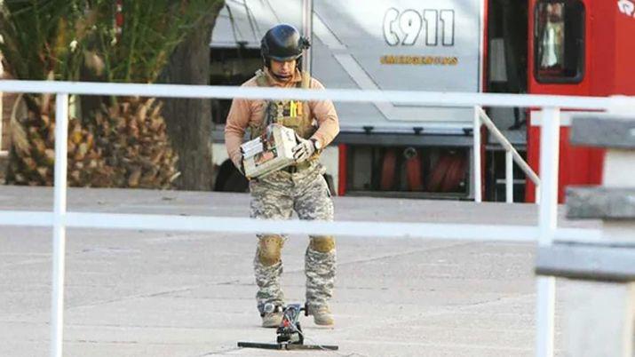 Mendoza- detonaron una bomba casera en plena calle