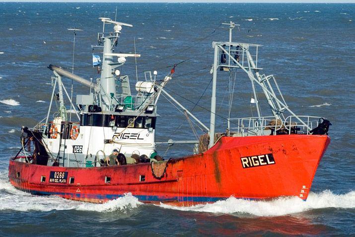 La embarcación fue encontrada hundida a 93 metros de profundidad