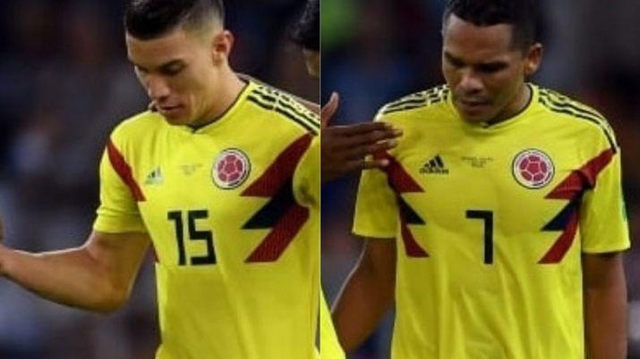 Bacca y Uribe fueron amenazados de muerte tras el mundial
