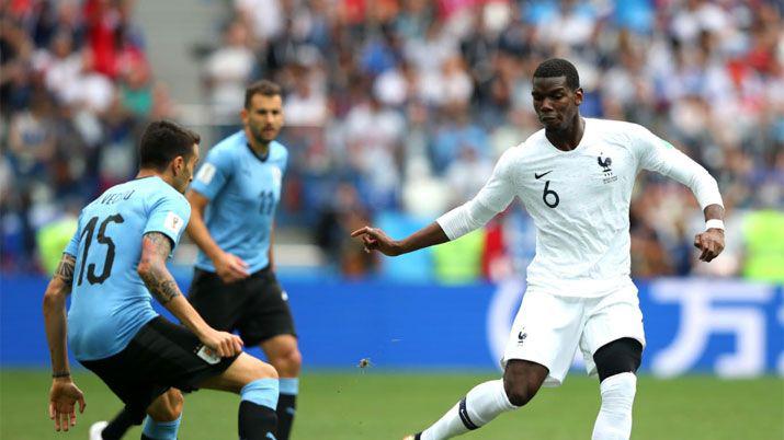 Francia vencioacute a Uruguay y es el primer semifinalista