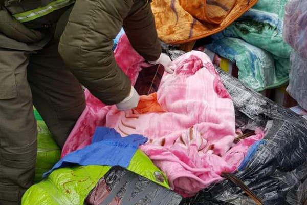 Interceptan cargamento de casi 30 kilos de cocaiacutena ocultos en mercaderiacutea ilegal