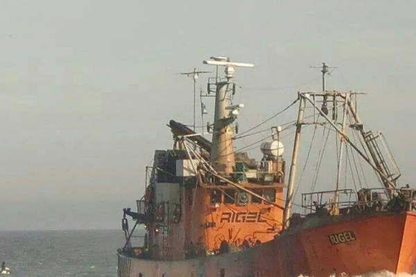 La Justicia de Rawson recibioacute las imaacutegenes del Rigel bajo el mar