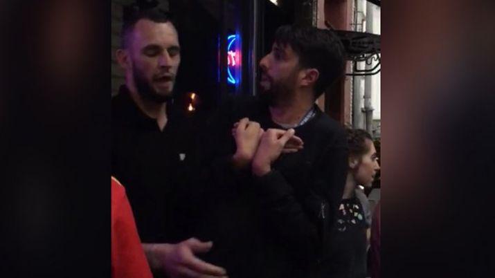 VIDEO  Echaron a Flavio Azzaro de un bar en Rusia
