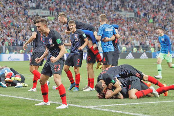 Croacia hizo historia y jugaraacute con Francia la gran final de Rusia 2018