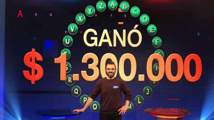 Diego Aira ganoacute 1300000 pesos en el Rosco