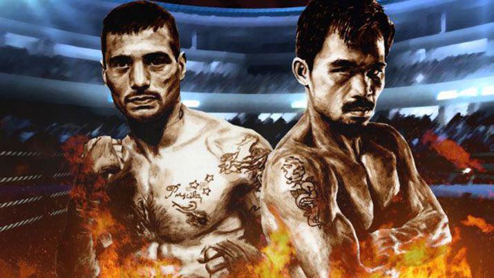 Lucas Matthysse y Manny Pacquiao