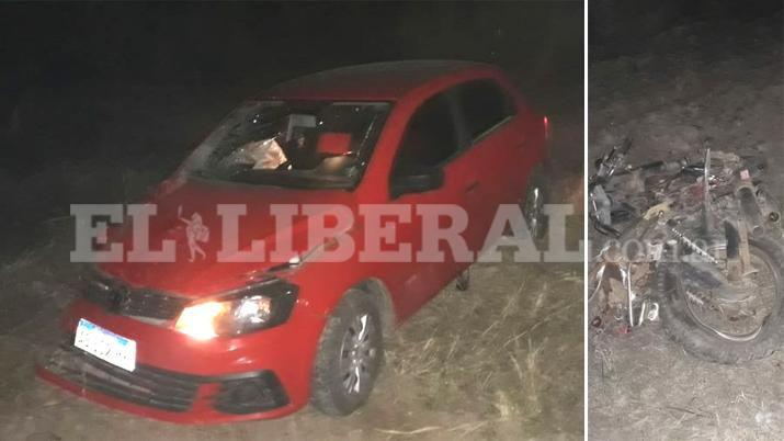 Pareja fallecioacute al chocar contra un automoacutevil sobre la ruta 34