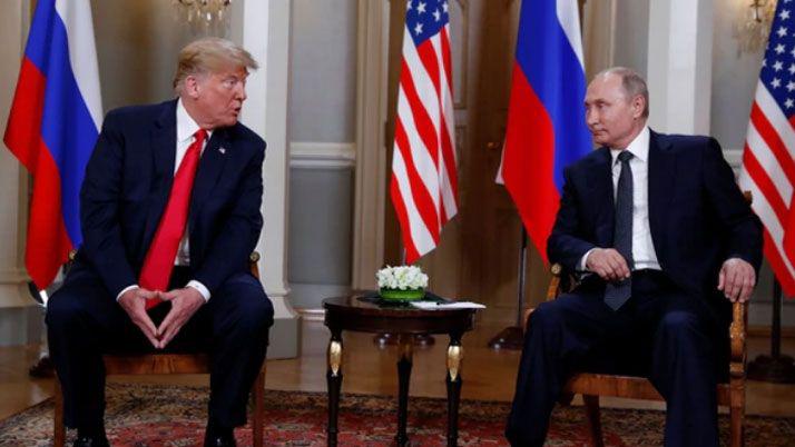 Trump y Putin celebran su primera cumbre formal en Helsinki