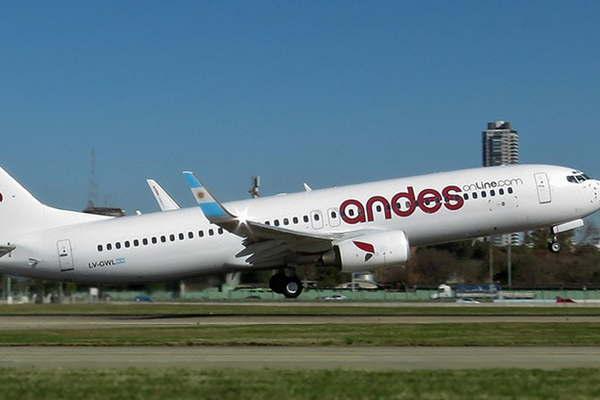 Arribaraacute hoy el primer vuelo de Andes de Buenos Aires a Las Termas