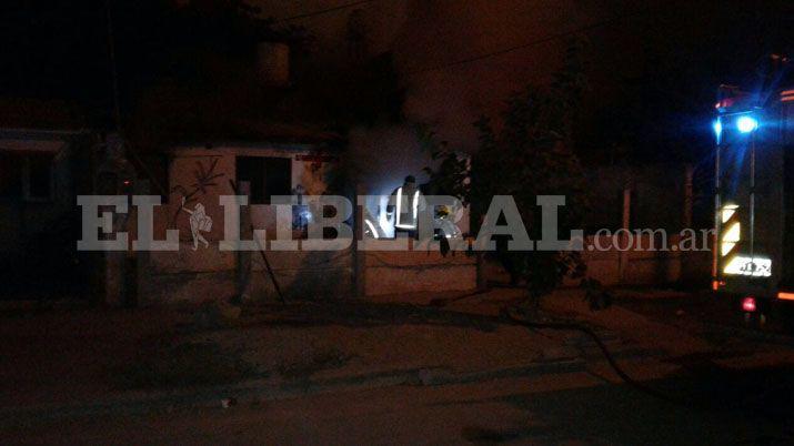 La Banda- un joven murioacute calcinado al incendiarse su casa
