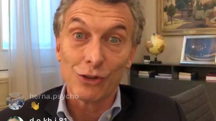 VIDEO Las preguntas maacutes insoacutelitas a Macri por Instagram