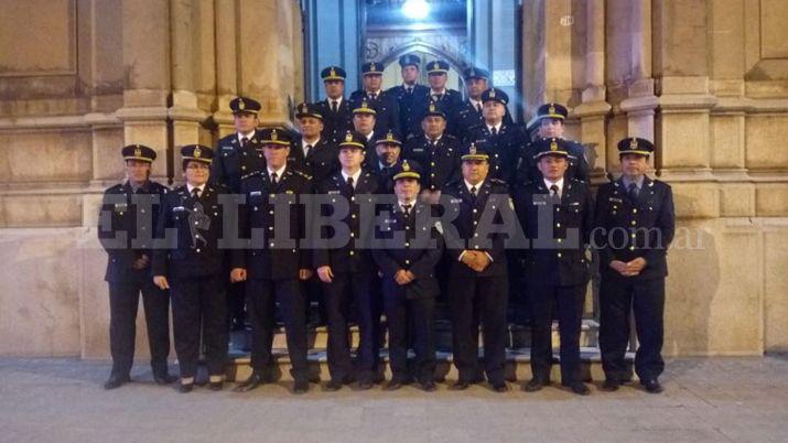 VIDEO La Policiacutea de la Provincia celebroacute a su santo patrono