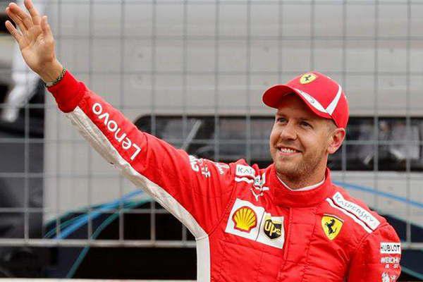 Vettel logroacute la pole en el Gran Premio de Alemania