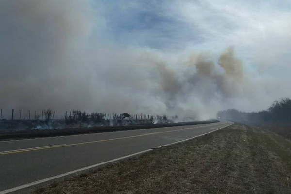 Bomberos combaten nuevos focos de incendio en Coacuterdoba