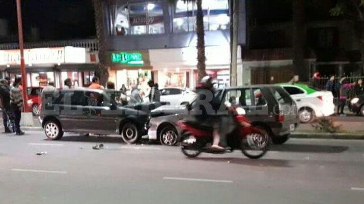 Ebrio condujo en contramano y chocoacute de frente a otro auto