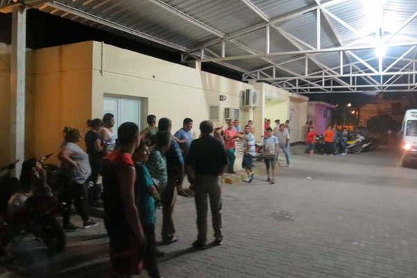 Adolescente fracturada en un accidente