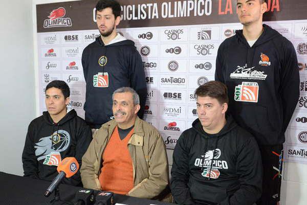 El Club Ciclista Oliacutempico presentoacute oficialmente la quinta parada