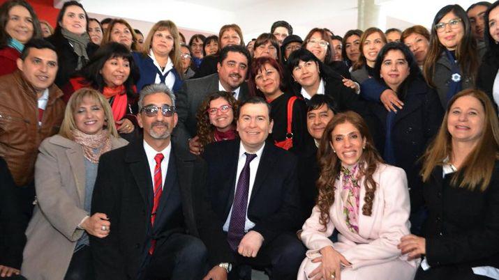 Zamora felicitoacute a los docentes por el reinicio del ciclo lectivo