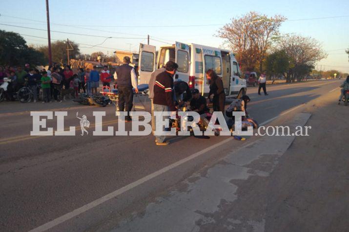 Los heridos fueron trasladados al hospital de Loreto