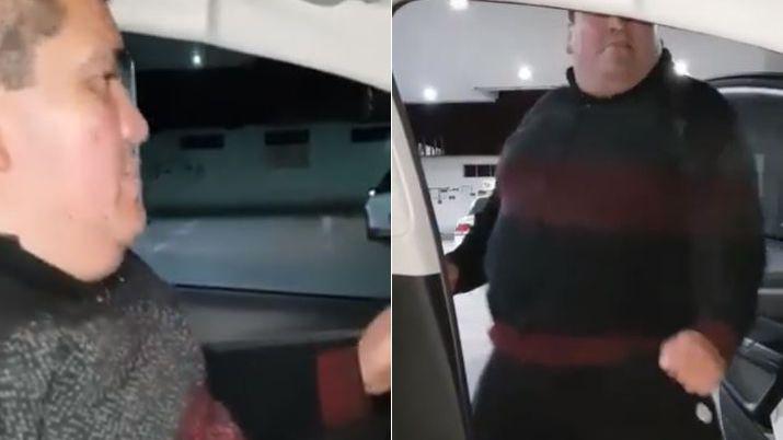 VIDEO Remisero santiaguentildeo se animoacute a un reto y es furor