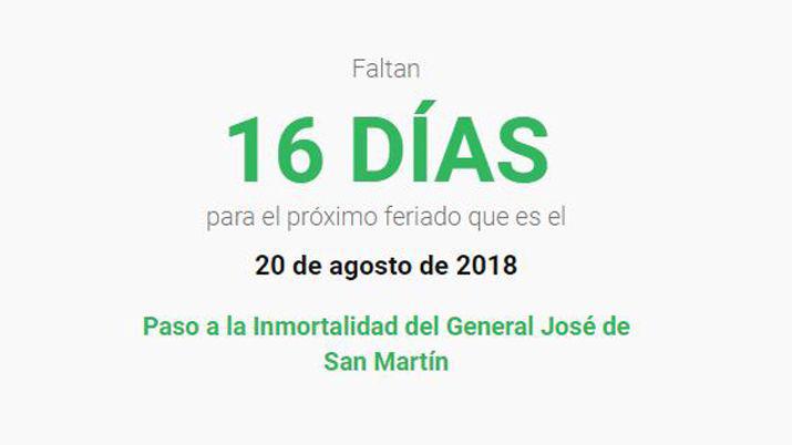 Preparate que en agosto tienes un fin de semana largo