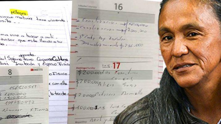Aparecieron los cuadernos de Milagro Sala- los entregoacute un arrepentido