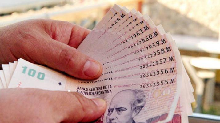 La mayoría del dinero en efectivo se hallaba dentro de un bolso