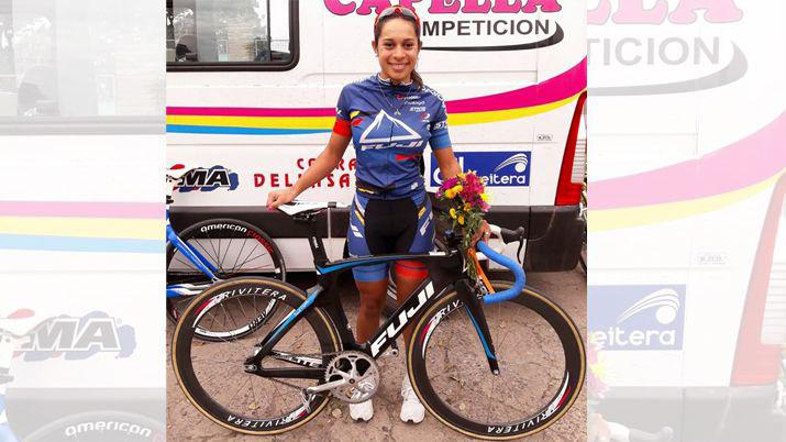 Le robaron la bicicleta a la beltranense Natalia Vera