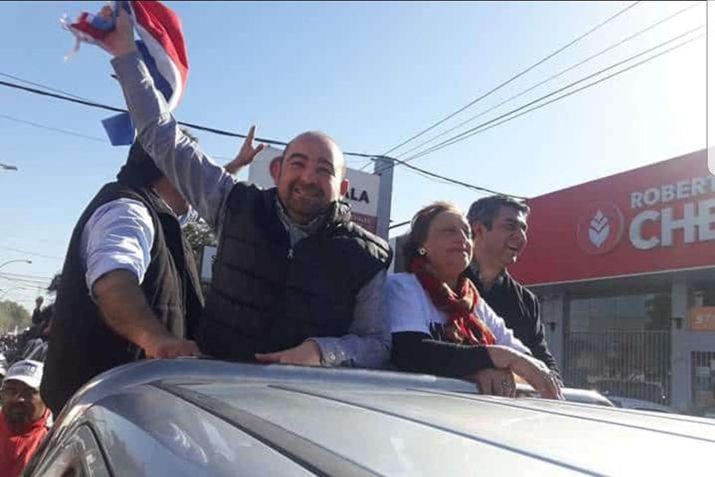 La caravana del Frente Renovador unió las ciudades de La Banda y de la Capital de Santiago del Estero