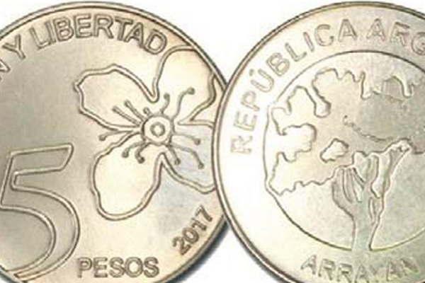 Comenzoacute a circular la moneda de 5 pesos